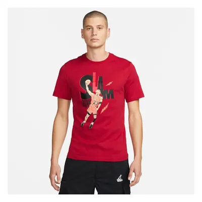 Jordan Game Tee Red - Uomini - Maglietta a maniche corte Jordan - Rosso - DH8948-687 - Taglia: