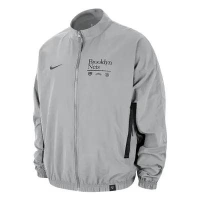 Nike NBA Brooklyn Nets DNA Woven Jacket Fit Silver - Uomini - Giacca Nike - Grigio - FD8524-007 