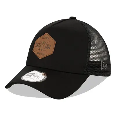 New Era Patch Black A-Frame Trucker Cap - Unisex - Cappello New Era - Nero - - Taglia: