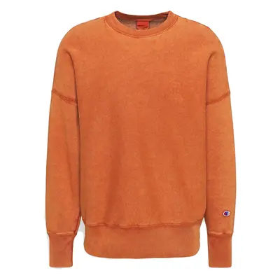 Champion Reverse Weave Crewneck Sweatshirt - Uomini - Hoodie Champion - Arancia - 216488-MS053 -