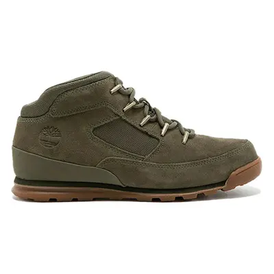 Timberland Euro Rock Mid Hiker Green Suede - Uomini - Scarpe Timberland - Verde - A2H7H-A58 - Ta