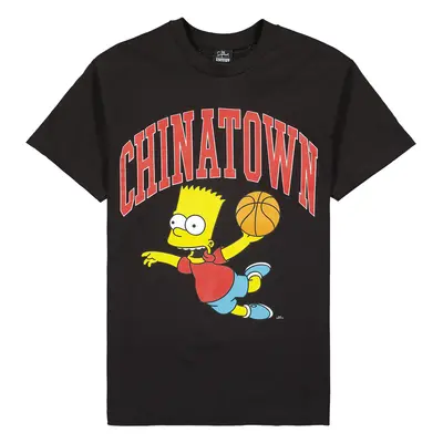 The Simpsons X Chinatown Market Air Bart Arc T-Shirt Black - Uomini - Maglietta a maniche corte 