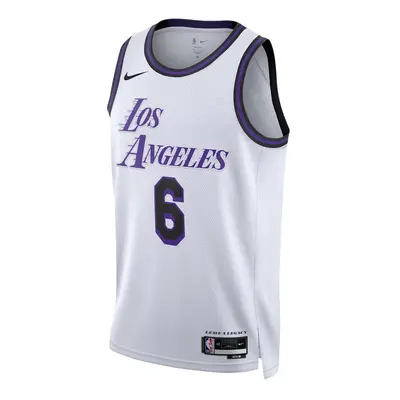 Nike Dri-FIT NBA LeBron James Los Angeles Lakers City Edition Swingman Jersey - Uomini - Maglia 