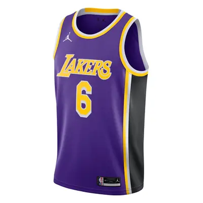 Jordan Lebron James La Lakers Statement Edition Swingman Jersey - Uomini - Maglia Jordan - Viola