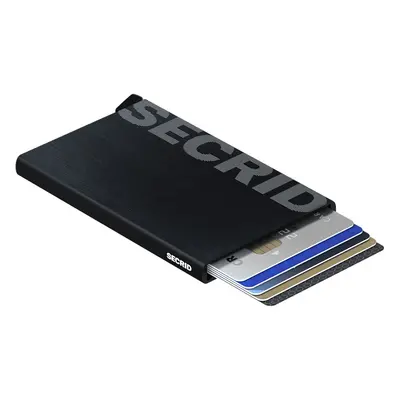 Secrid Cardprotector Laser Logo Black - Unisex - Accessori Secrid - Nero - CLa-Logo-black - Tagl