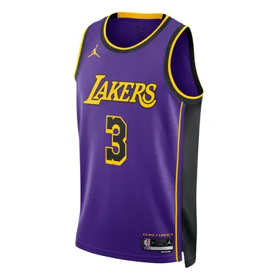 Jordan Dri-FIT Anthony Davis Los Angeles Lakers Statement Edition Swingman Jersey Field Purple -