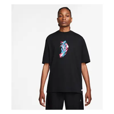 Jordan Zion Seasonal Tee Black - Uomini - Maglietta a maniche corte Jordan - Nero - FN5348-010 -