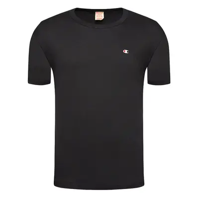 Champion Crewneck T-Shirt - Uomini - Maglietta a maniche corte Champion - Nero - 216545-KK001 - 