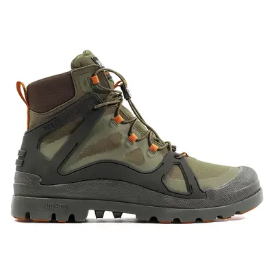 Palladium Pampa Lite+ Cage WP+ Olive Night - Uomini - Scarpe Palladium - Verde - 08845-325-M - T