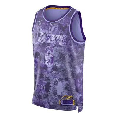 Nike Dri-FIT NBA LeBron James Los Angeles Lakers 2022/23 Select Series Swingman Jersey Purple Pu