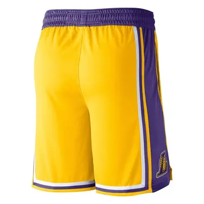 Nike LA Lakers Road Swingman Short - Uomini - Pantaloncini Nike - Giallo - AJ5617-728 - Taglia: