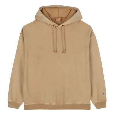 Champion Hooded Sweatshirt - Uomini - Hoodie Champion - Marrone - 217240-MS008 - Taglia: