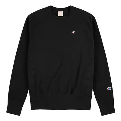 Champion Crewneck Sweatshirt - Uomini - Hoodie Champion - Nero - 217223-KK001 - Taglia: