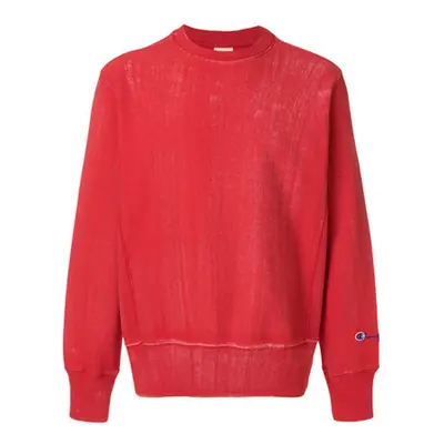 Champion Reverse Weave Crewneck Sweatshirt - Unisex - Hoodie Champion - Rosso - 211680-RS033 - T