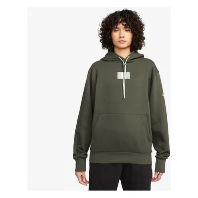 Nike Sabrina Wmns Hoodie Cargo Khaki - Donne - Hoodie Nike - Verde - FJ4449-325 - Taglia: