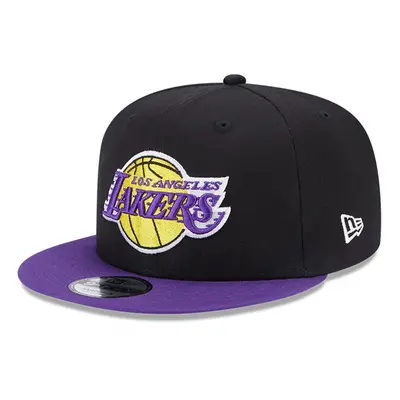 New Era LA Lakers Team Side Patch Black 9FIFTY Snapback Cap - Unisex - Cappello New Era - Nero -