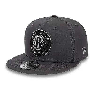 New Era Brooklyn Nets NBA Seasonal Infill Grey 9FIFTY Snapback Cap - Unisex - Cappello New Era -