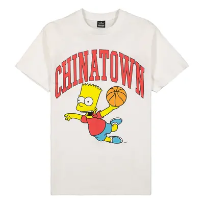 The Simpsons X Chinatown Market Air Bart Arc T-Shirt White - Uomini - Maglietta a maniche corte 