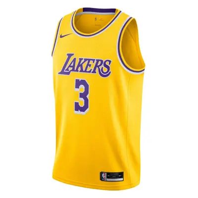 Nike Anthony Davis LA Lakers Icon Edition Jersey - Uomini - Maglia Jordan - Giallo - CW3669-728 