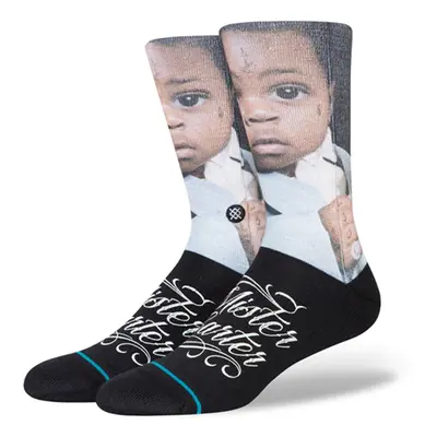 Stance Mister Carter Crew Sock - Unisex - Calzini Stance - Nero - A555D23MIS-BLK - Taglia: