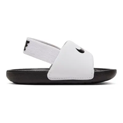 Nike Kawa "White Black" Slides (TD) - Bambini - Scarpe Nike - Blanc - BV1094-100 - Taglia: