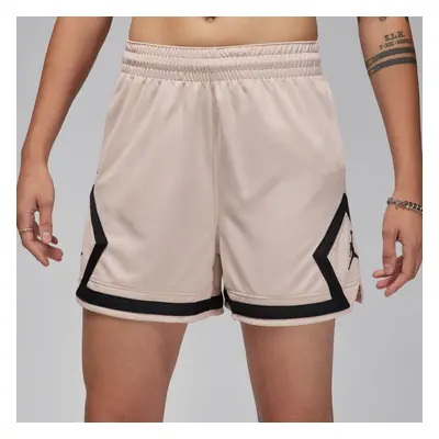 Jordan Sport Wmns Diamond 4" Shorts Particle Beige - Donne - Pantaloncini Jordan - Marrone - FN5