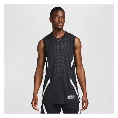 Nike Dri-FIT ADV Basketball Jersey Black - Uomini - Maglia Nike - Nero - FN2767-010 - Taglia: