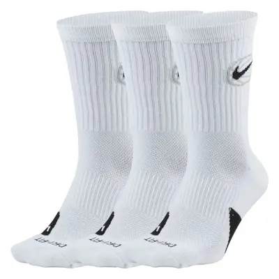 Nike Everyday Crew Socks - Unisex - Calzini Nike - Blanc - DA2123-100 - Taglia: