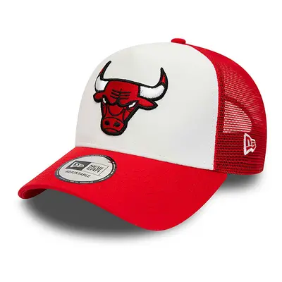 New Era Chicago Bulls Team Colour Red A-Frame Trucker Cap - Unisex - Cappello New Era - Rosso - 