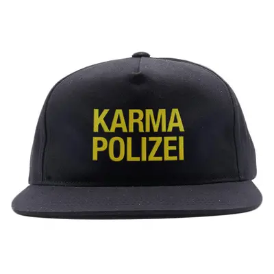 Pleasures Karma Snapback Black - Unisex - Cappello Pleasures - Nero - P24SU067-BLACK - Taglia: