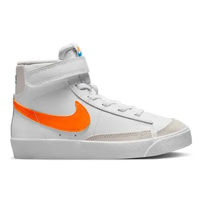 Nike Blazer Mid '77 "White Total Orange" (PS) - Bambini - Scarpe Nike - Blanc - DA4087-116 - Tag