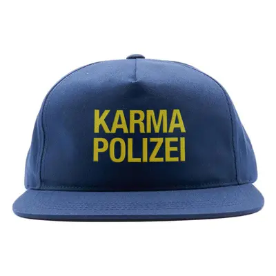 Pleasures Karma Snapback Navy - Unisex - Cappello Pleasures - Blu - P24SU067-NAVY - Taglia: