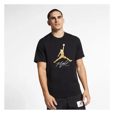 Jordan Jumpman Flight Tee - Uomini - Maglietta a maniche corte Jordan - Nero - AO0664-011 - Tagl