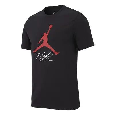 Jordan Jumpman Flight Tee Black - Uomini - Maglietta a maniche corte Jordan - Nero - AO0664-010 