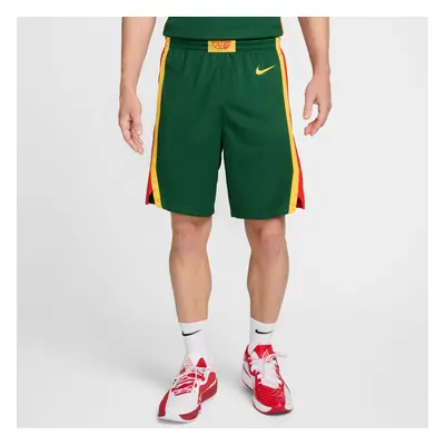 Jordan Lithuania Limited Road Shorts - Uomini - Pantaloncini Jordan - Verde - FQ0394-341 - Tagli