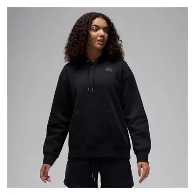 Jordan Flight Fleece Wmns Pullover Hoodie - Donne - Hoodie Jordan - Nero - FV7050-010 - Taglia: