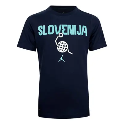 Jordan Slovenia Youth Team Luka Dončić Tee - Bambini - Maglietta a maniche corte Jordan - Blu - 