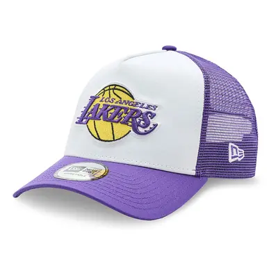 New Era LA Lakers Team Colour Purple A-Frame Trucker Cap - Unisex - Cappello New Era - Viola - -