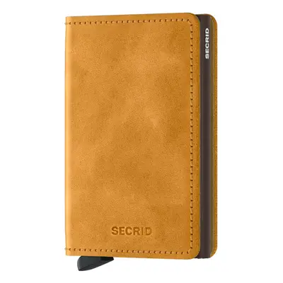 Secrid Slimwallet Vintage Ochre - Unisex - Accessori Secrid - Arancia - SV-Ochre - Taglia: