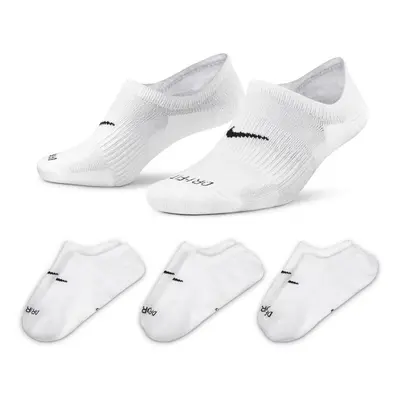 Nike Everyday Plus Cushioned Wmns Training Footie Socks 3-Pack - Donne - Calzini Nike - Blanc - 