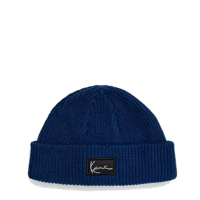 Karl Kani Woven Signature Essential Fisherman Beanie Blue - Unisex - Cappello Karl Kani - Blu - 