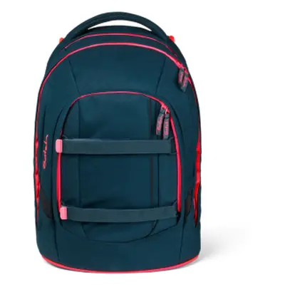 Zaino per studenti Ergobag Satch pack - Pink Phantom