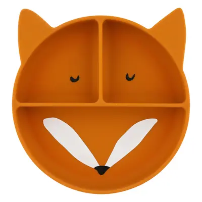 Piatto in silicone con ventosa Mr. Fox