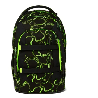 Zaino per studenti Ergobag Satch pack - Green Supreme