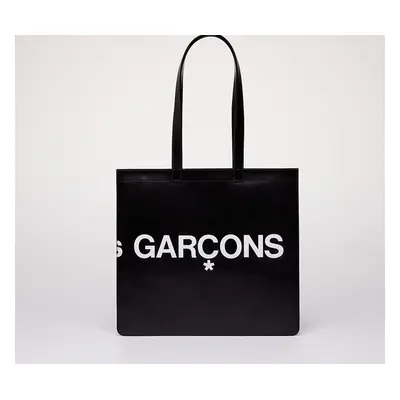 Borsa Comme des Garçons Huge Logo Tote Bag Black