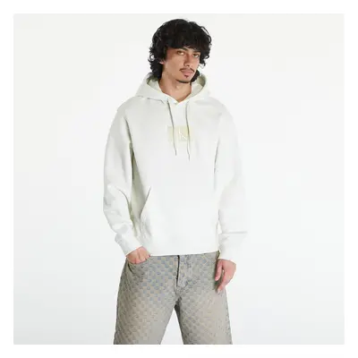 Felpa Calvin Klein Jeans Embroidery Patch Hoodie White