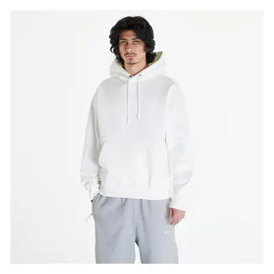 Felpa Nike Solo Swoosh Men's Fleece Pullover Hoodie Sail/ White