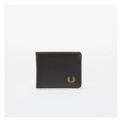 FRED PERRY Coated Polyester Billfold Wall Black/ Ecru