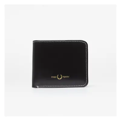 Portafoglio FRED PERRY Box Leather Billfold Wallet Black