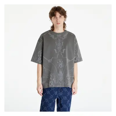 Maglietta Daily Paper Secret Rhythm Oversized Short Sleeve T-Shirt Chimera Green